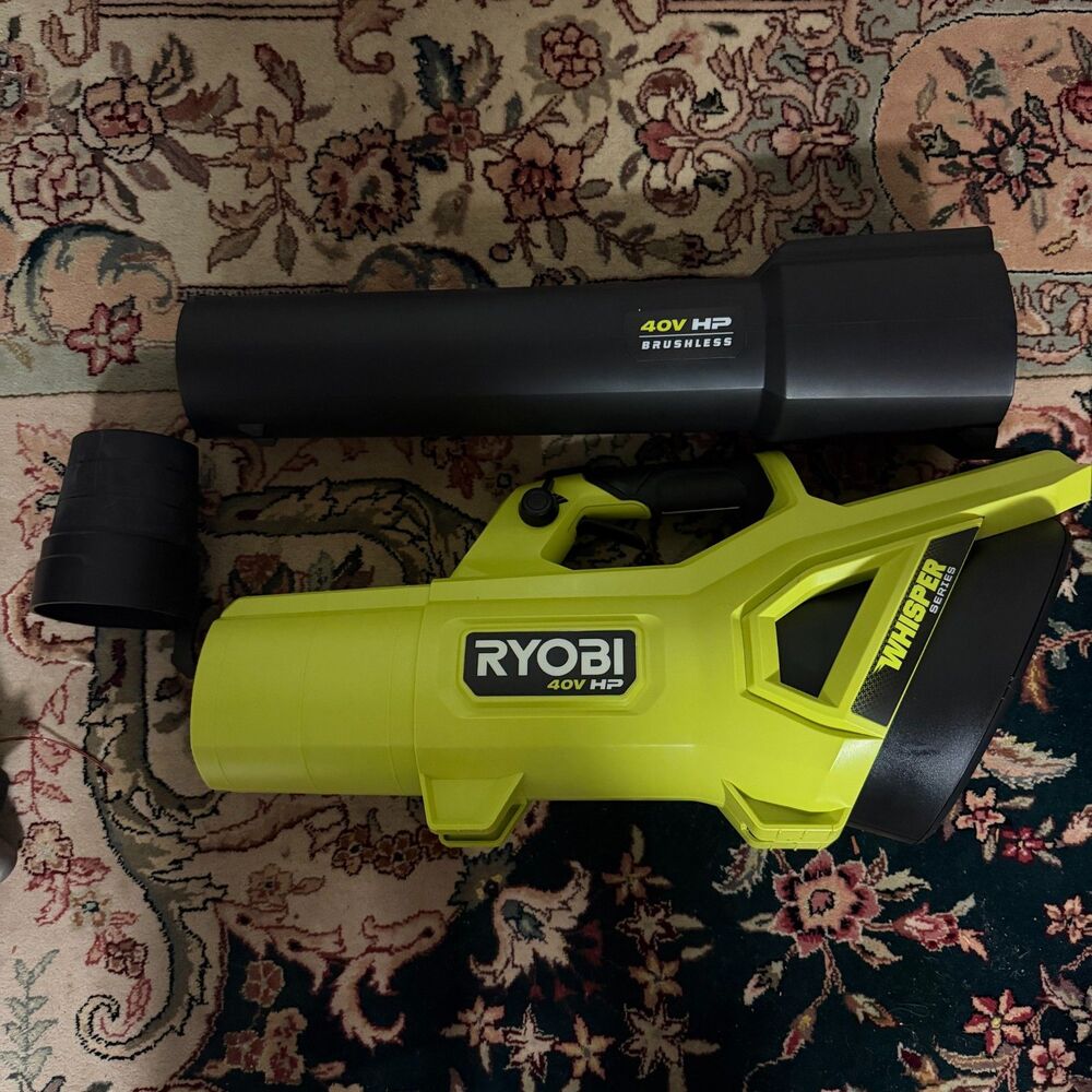 NEW RYOBI 40V HP Brushless Whisper Series 650 CFM Leaf Blower - Tool Only